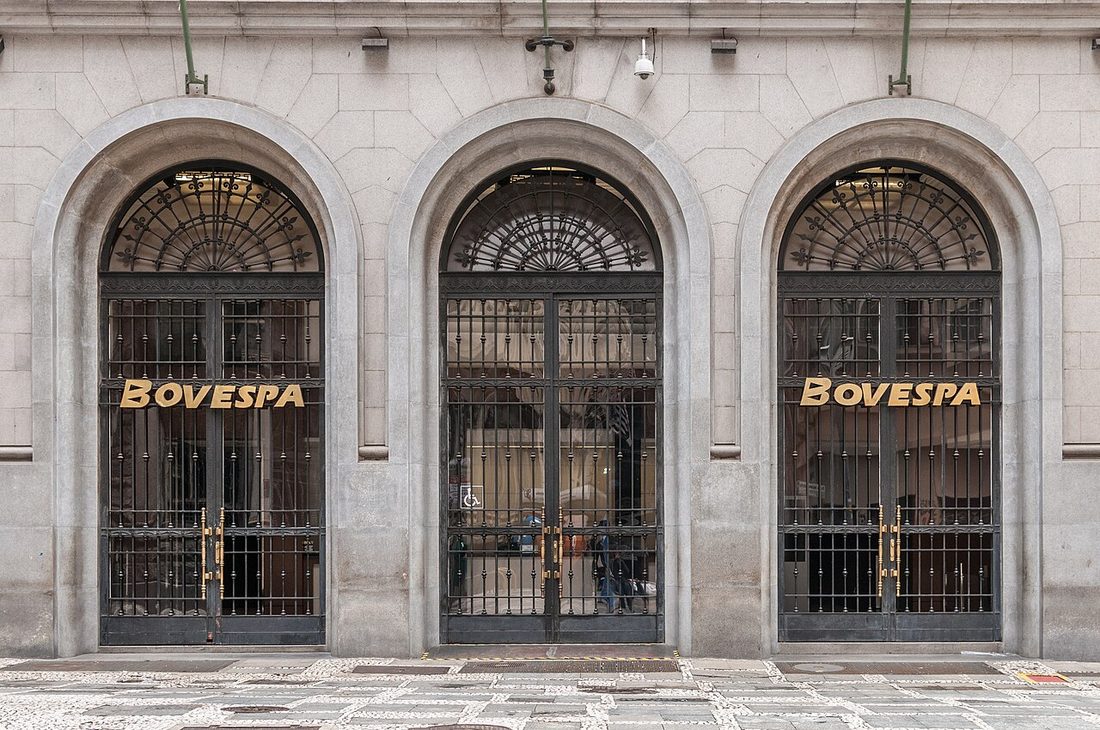 Prédio da Bovespa, no centro de São Paulo