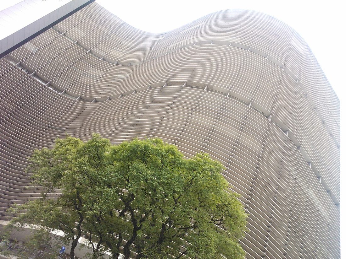 Edifício Copan, no centro de São Paulo